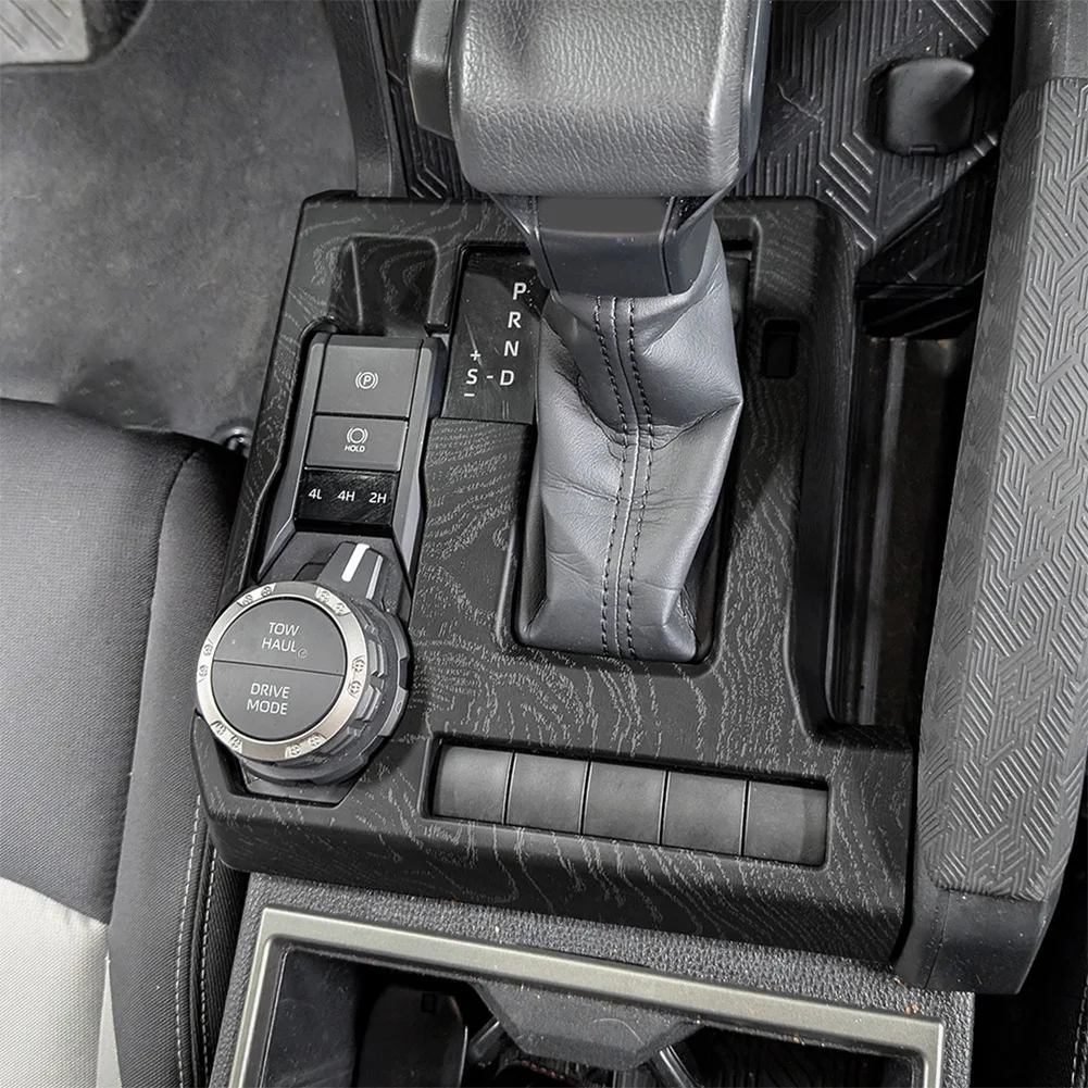

For Toyota For Tacoma 2025 Car Interior Center Console Shift Panel Cover Accessories 28*26*5cm ABS Protection Against Scratches,