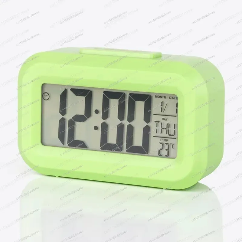 Date Temperature Timer Office Bedroom Study Alarm Clock Smart Digital Desk Clock with Numbers