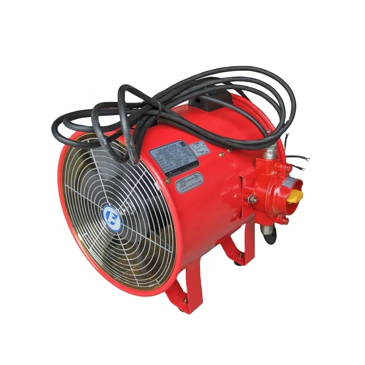 

10V 60Hz 8inch Dia Atex Certificate Axial Flow Ventilation Exhaust Axial Blower Fan