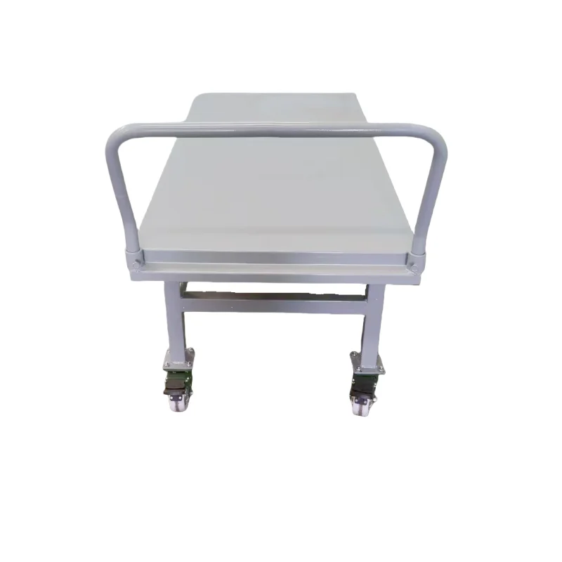 

Customizable 1 ton metal countertop transportation cart 64cm highly integrated design removable four-wheel handle OEM bracket