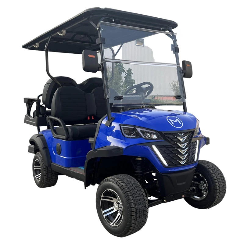 48V 72V Lithium Sightseening Hunting off Road Golf Club Car Utility vehicle 2/4/6/8 Passenger Street Legal Electric Golf Cart