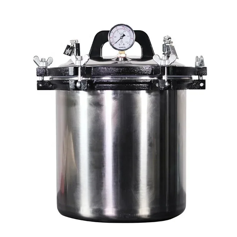 Electric Or LPG Heating Type Portable Autoclave Pot Pressure Steam Sterilizer For Food PLS-DGS-280C