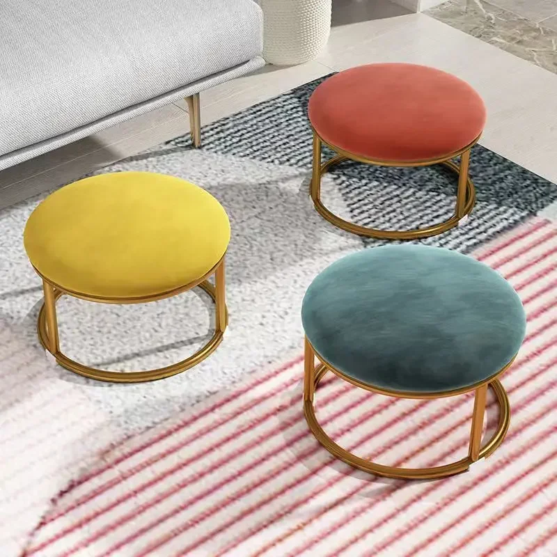 Stool Gaming Chair Vanity Office Bar Stools Bedroom Foot Ottoman Portable Mushroom Dressin Sillas Salon Nordic Furniture XF5XP view 5