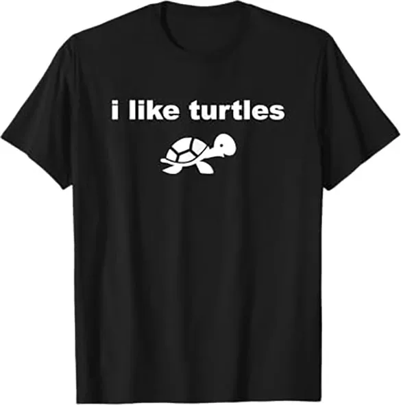 

Minimalist Turtle T-Shirt Simple Turtle Graphic Tee
