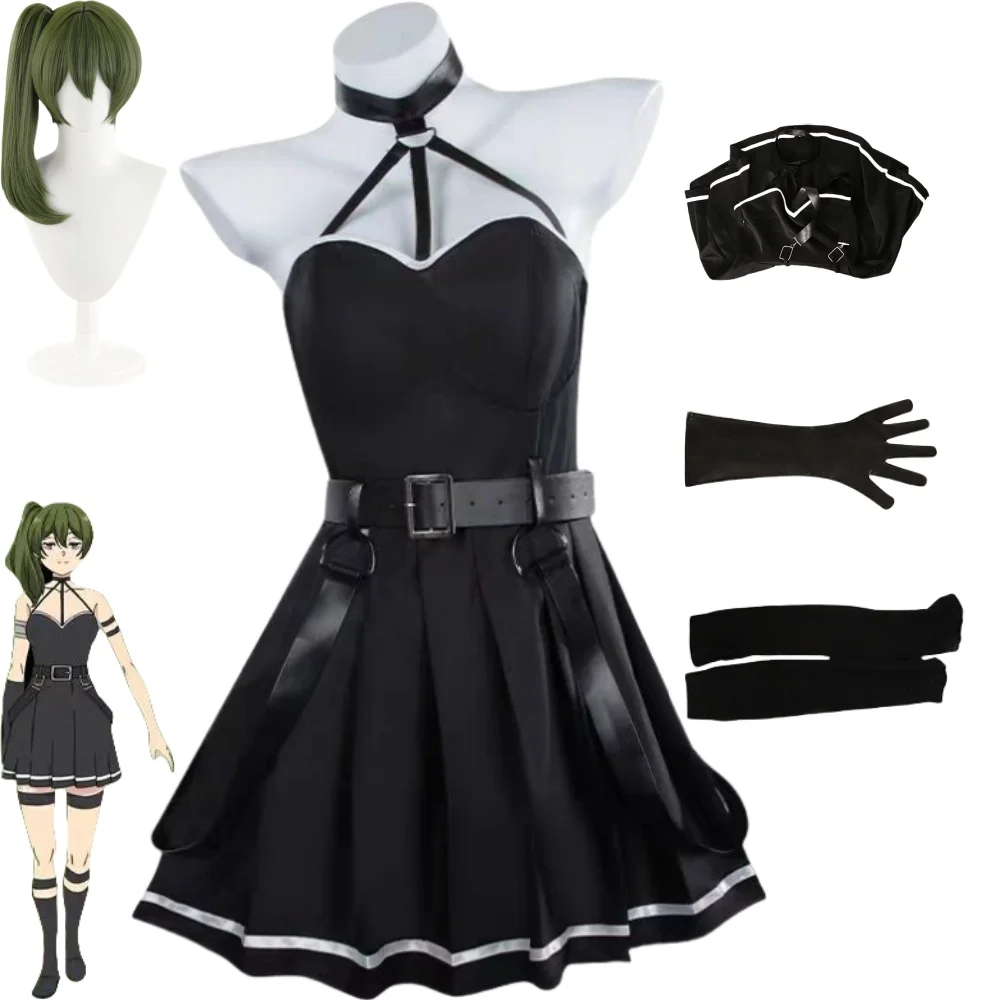 

Anime Yubel Cosplay Costumes Beyond Journey's End the Same Style Black Dress Suitable for Hot and Sweet Girls