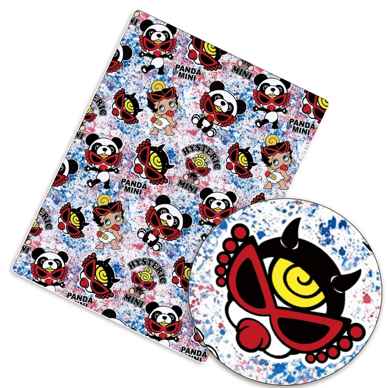 Cartoon hot DIY hand sewn patchwork quilted baby dress home piece 140cm printed cute sewn children's fabric