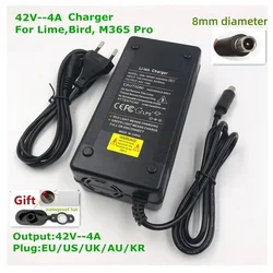 42V 4A Fast Charger For 36V M365 pro,bird,lime,ime-s,Ninebot Es1,Ninebot Es2,Ninebot Es4