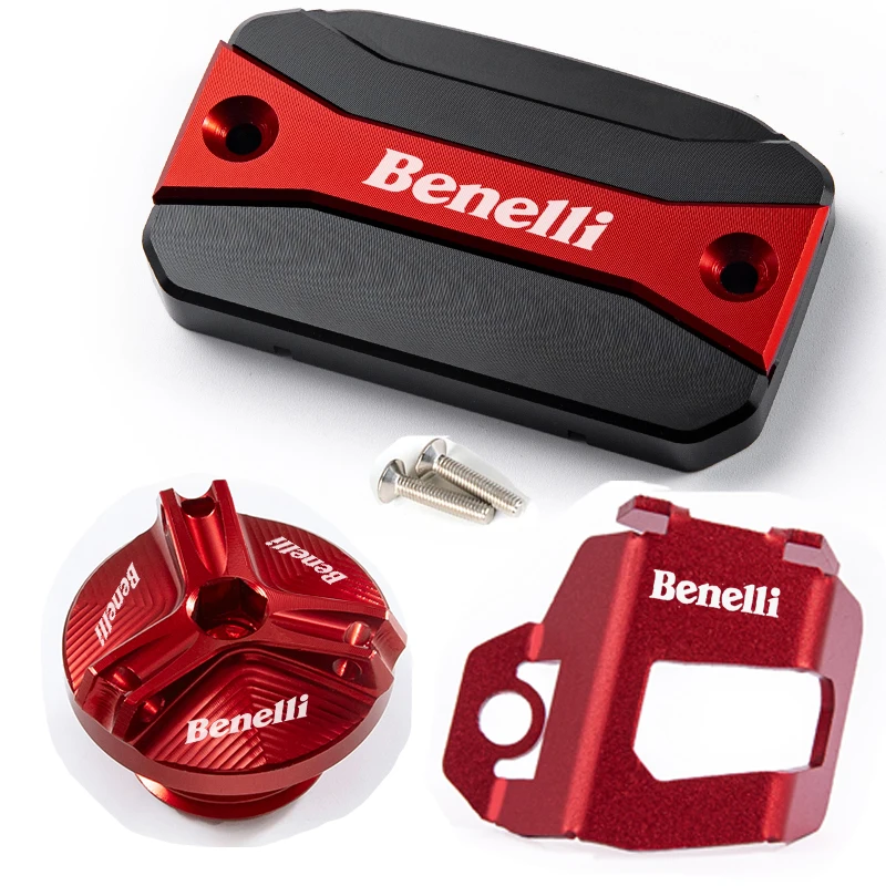 For Benelli TRK 502 502X Leoncino 500 TRK502 TRK502X motorcycle front brake fluid cap filler cap rear brake fluid protection cap