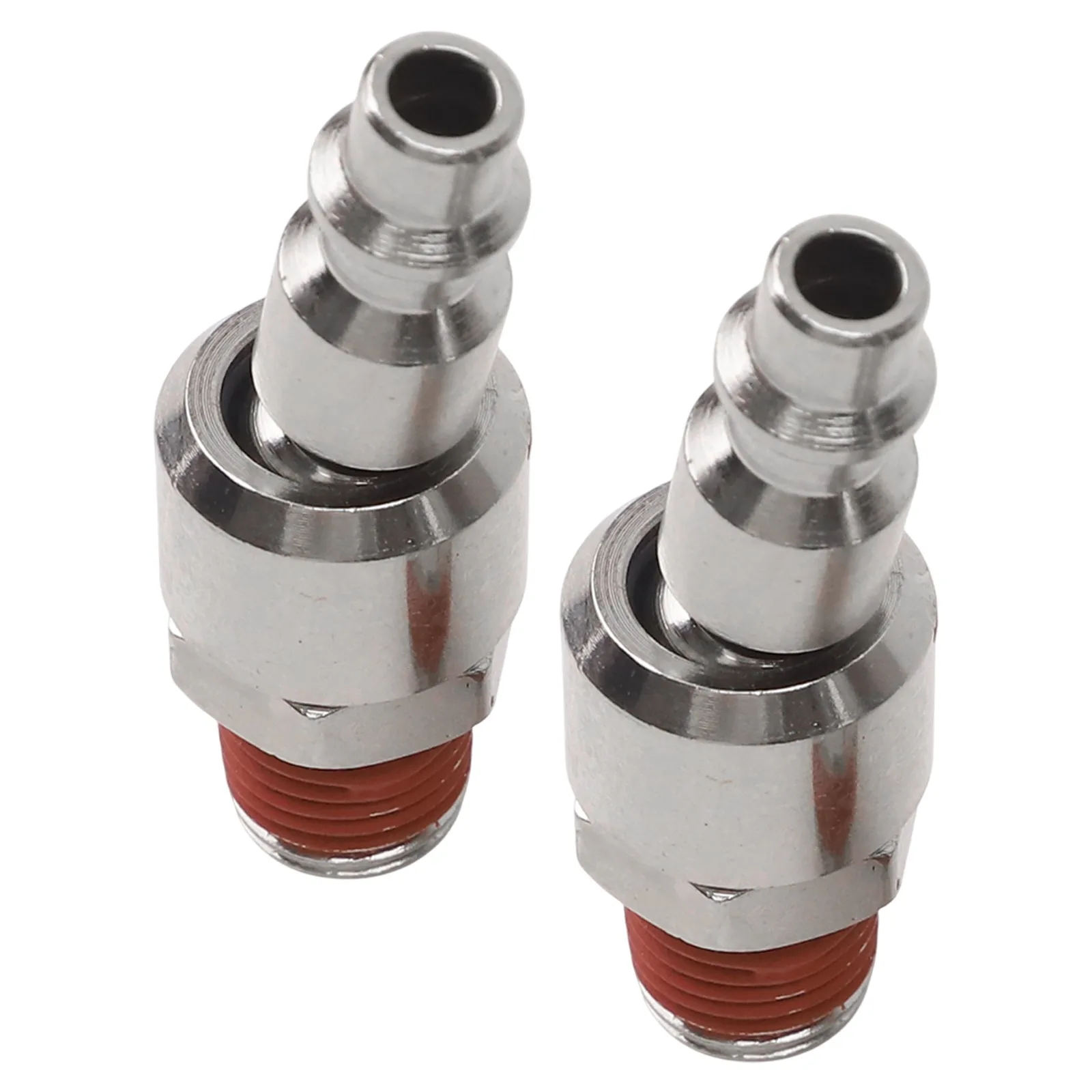 

1 4 NPT Connector Pneumatic Quick Joint Hardened Steel Connector Sturdy Quick Connector 300 Psi Rating Air Couplers