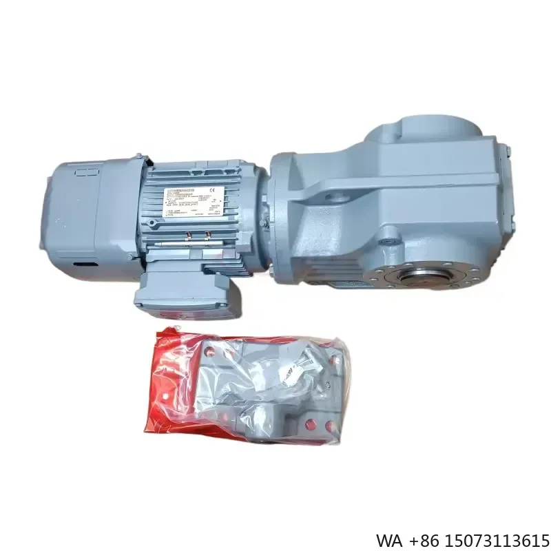 for SEW EURODRIVE KA77/T DRN90S4/BE2HR 1.1KW IE3 Helical Bevel Gear Motor Hollow Shaft with Brake New Original
