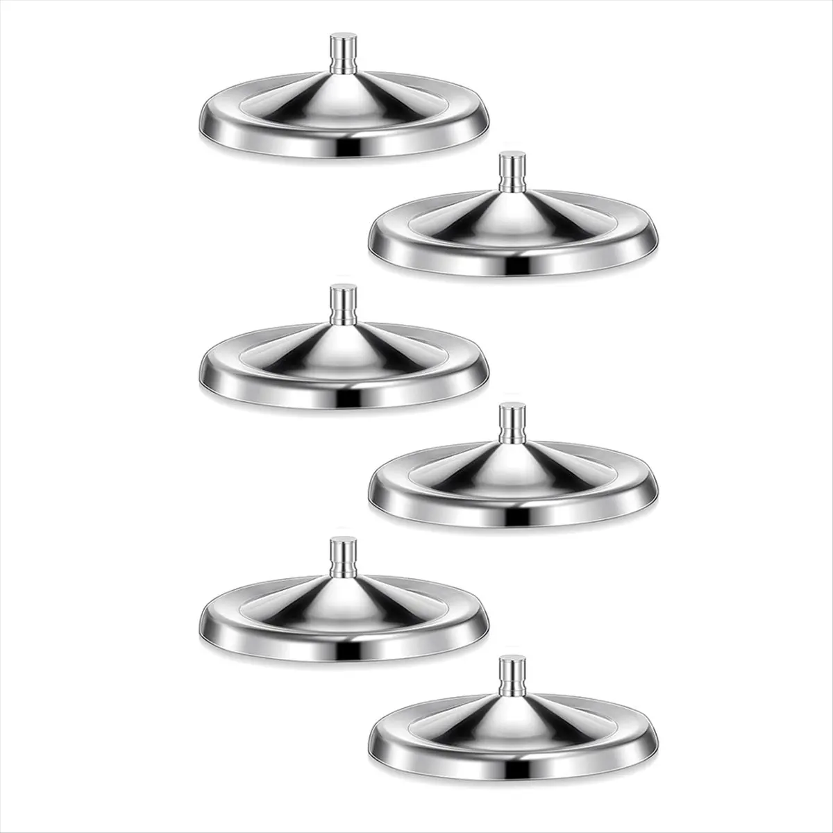 Fits for 6 Pcs Stainless Steel Wine Glass Covers Cup Covers Wine Glass Covers to Keep Bugs Out for Drinks Coffee Mugs Tea Cups