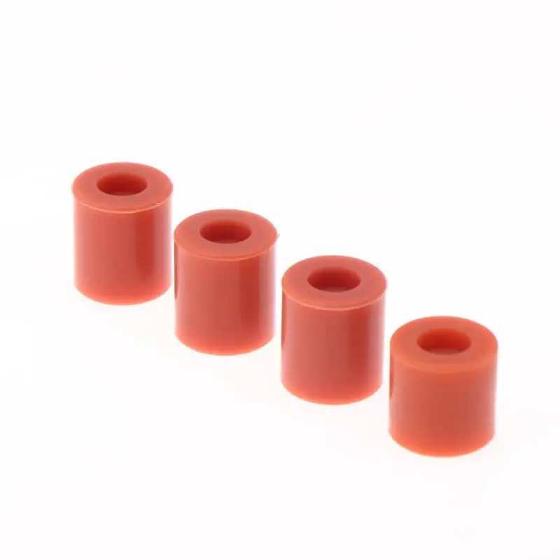 4Pcs Silicone Solid Bed Mounts Heatbed Leveling Column Buffer Stable For 3D Printer Accessories (3pcs 18mm+1pc 16mm)