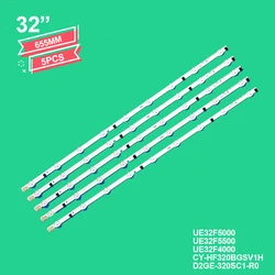 샤프 TV D2GE-320C1-R0 LED 스트립 D2GE-320SC1-R0 BN96-28489A, 32 인치, UE32F5000, UE32F5500, UE32F4000, CY-HF320BGSV1H 655M