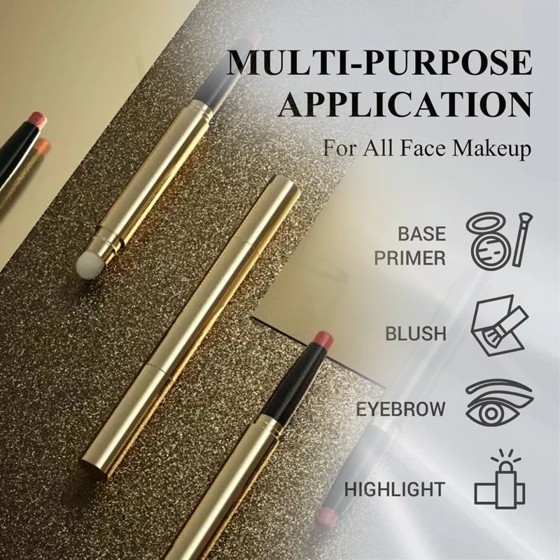 Colorful Glitter Eyeshadow Korean Shimmer Metallic Eye Makeup Quick-Drying & Waterproof Vegan Silver Brown Pink Gold Sparkle