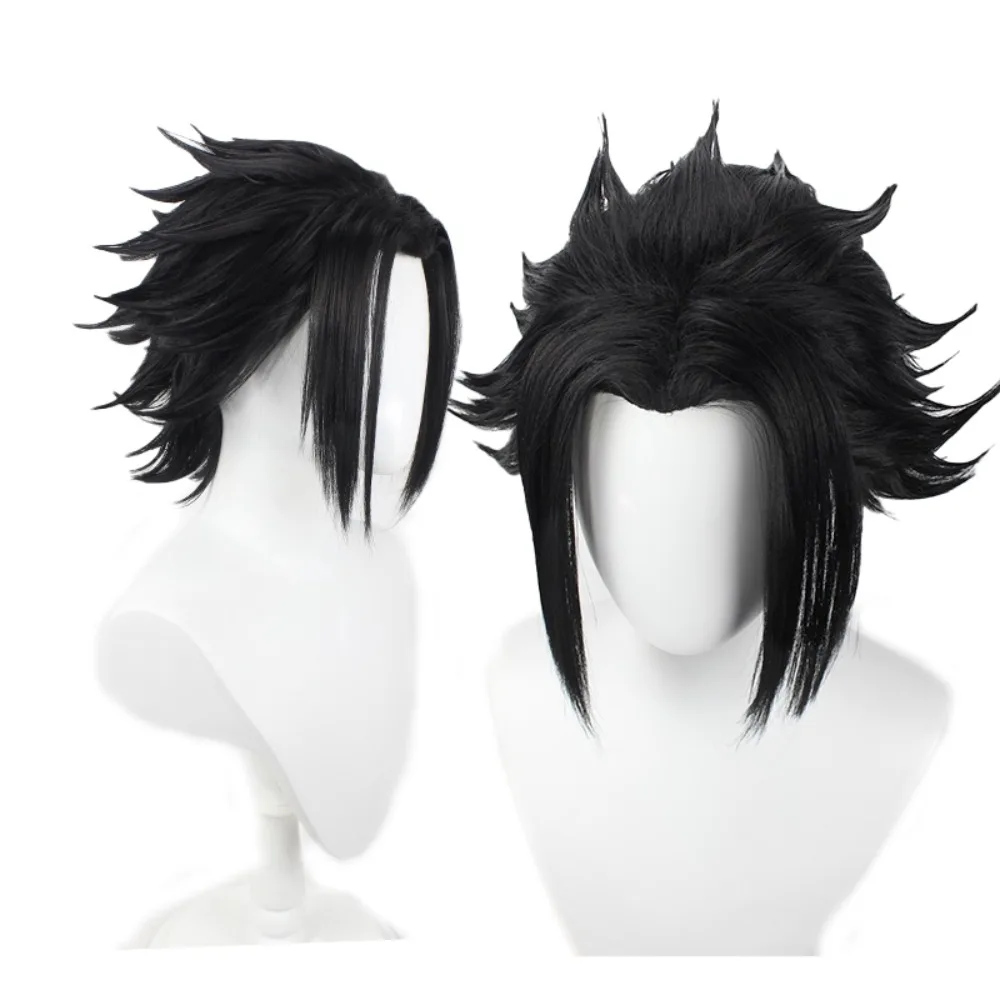 Anime Hair Black Uchiha Sasuke Cosplay Wig