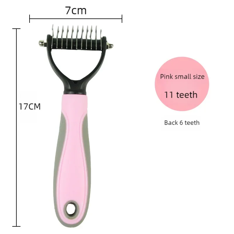 Épilateur professionnel pour animaux de compagnie, brosse démêlante pour chien, coupe-nœud de fourrure pour chiot, peigne pour chat, brosses de toilettage pour chiens, fournitures de perte