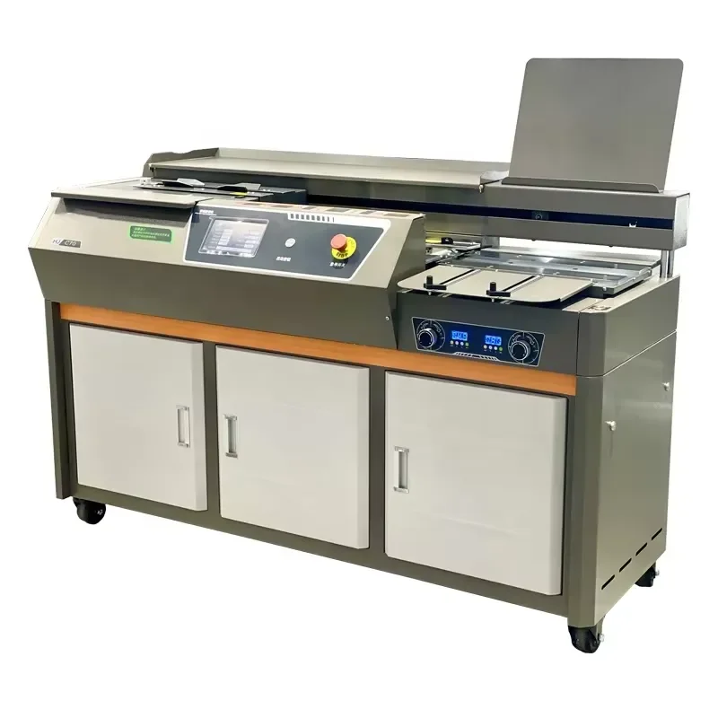 C80 A3 Size Perfect Side Glue Binder Machine Electricity Binder With Glue Binder Glue Binding Machine With Side