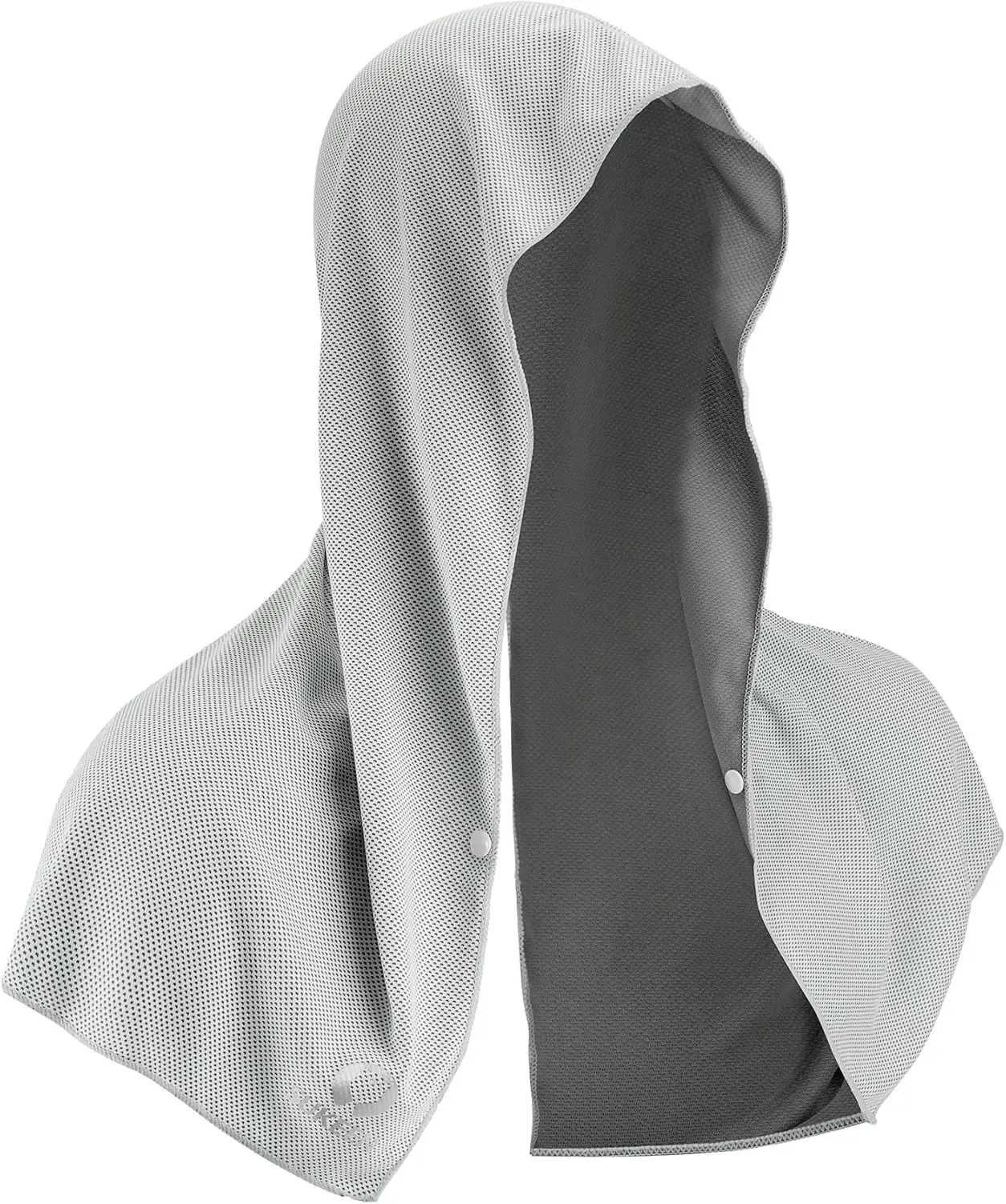

Cooling Hoodie Towel, Absorbent Quick-Dry UV Protection Neck Wrap for Outdoor Sports