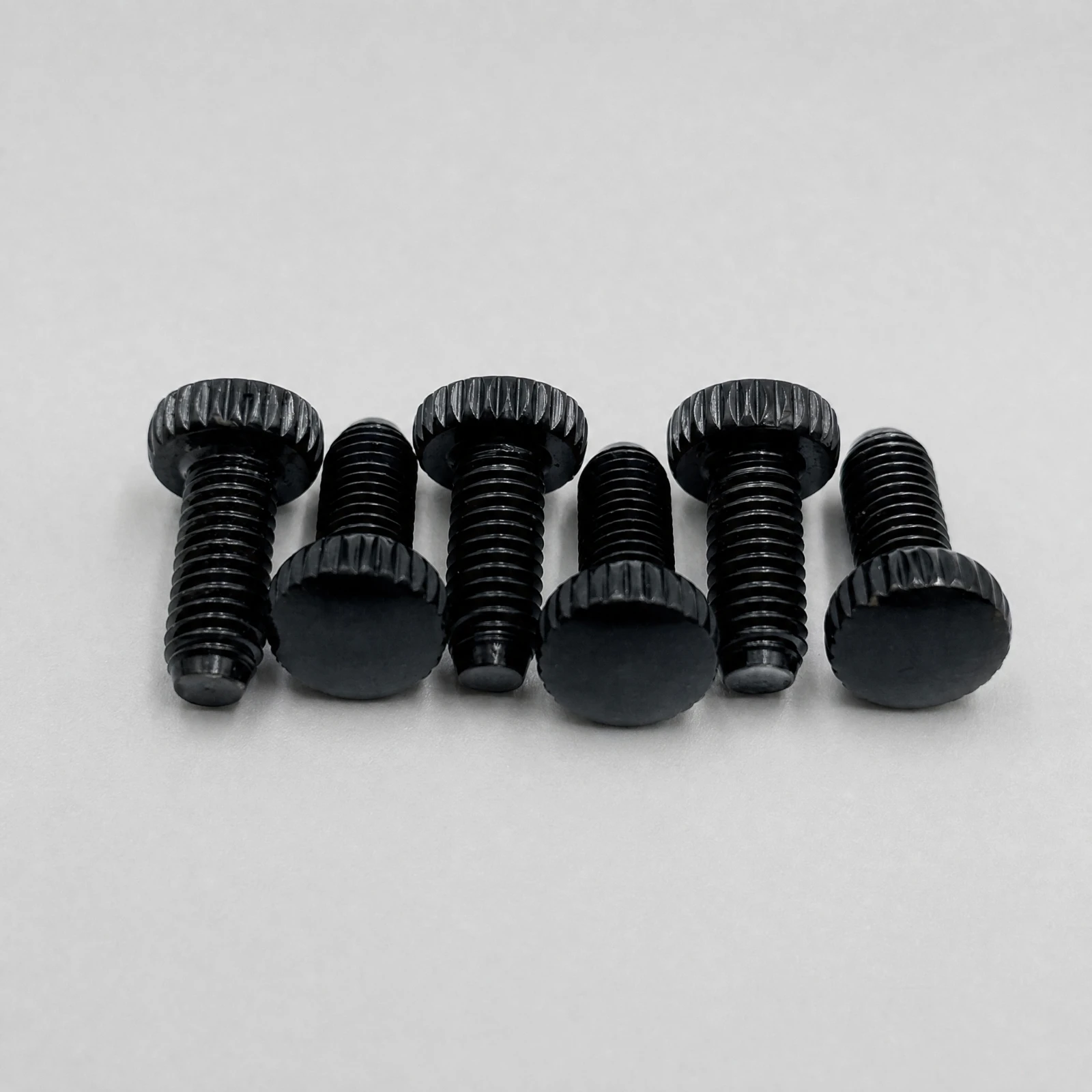 6 Pieces Fine Tuning Screw Sturdy Guitar Bridge Fine-Adjustment Screw Fastener Easy to Install Precision Machined for Luthiers