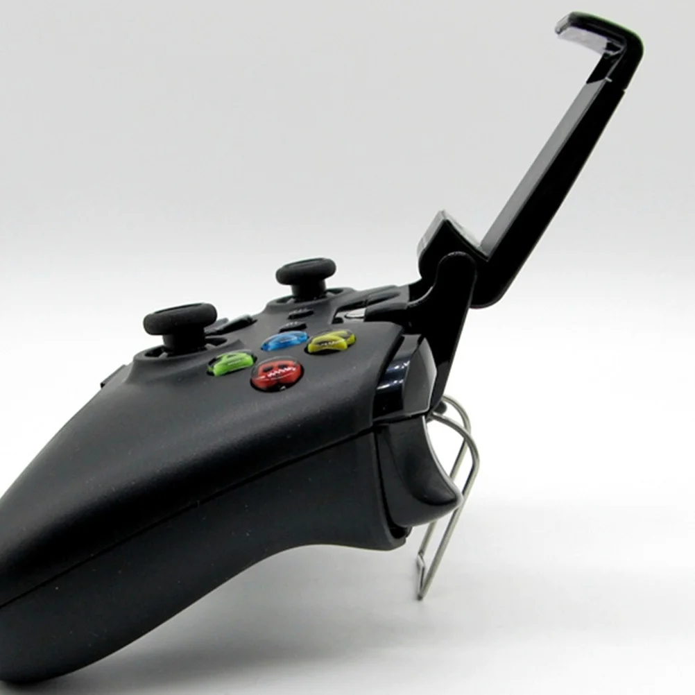 

Ergonomic Gamepad Holder Clip Mount Cradle for Smartphones High-Quality ABS Durable Wear-Resistant Adjustable Viewing Angle