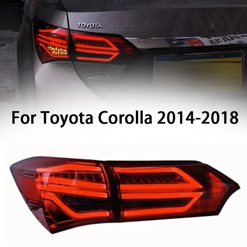 Car Tail Light for Toyota 2014-2018 Corolla Cross Taillight Brake Driving Lamp Turn Signal Automotive Accessories