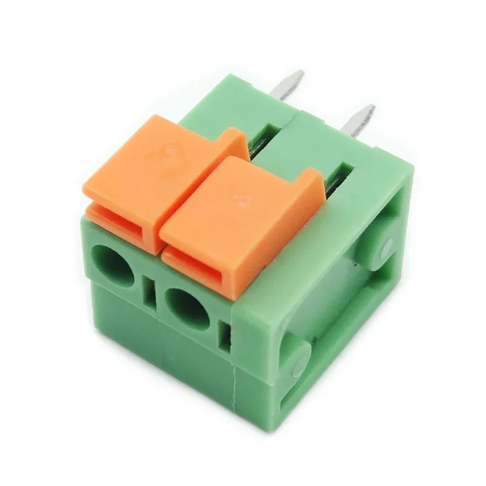 10pcs KF142V-5.08mm 141V-2.54mm Vertical KF142R 141V Right Angle FFKDSA 250V10A 2P 3P Spliceable PCB Wire Spring Terminal Block