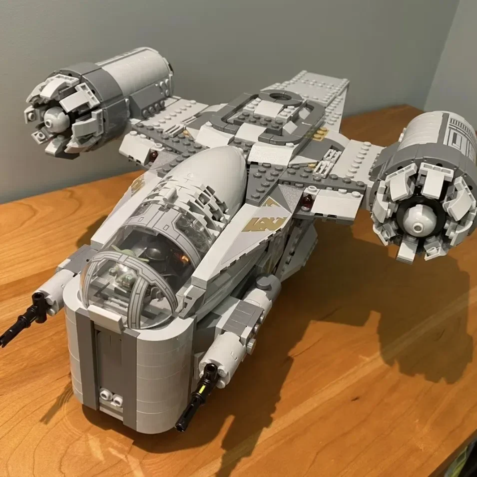 

MOC Новый креативный космический корабль, высокотехнологичная модель космического корабля, игрушечные строительные блоки для детей и взрослых