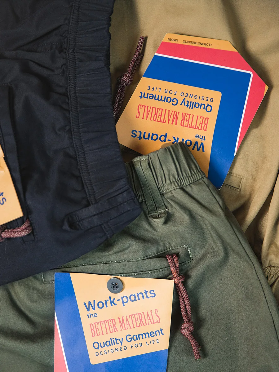 

Maden Workwear American Casual Easypants Khaki Cuffed Pants Military een Straight Leg Japanese Sle Long Pants Men Spring