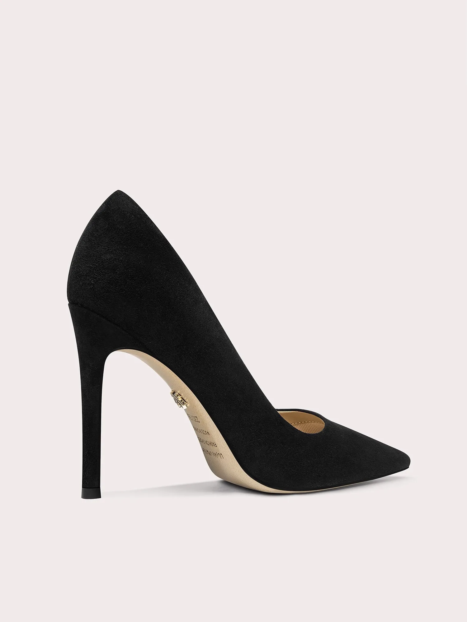 خريف جديد من جلد الغزال الضحل بسيط OL حذاء مسطح رقيقة عالية الكعب منصة مقاومة للماء مأدبة كبيرة الحجم صغيرة الحجم أحذية نسائية #4