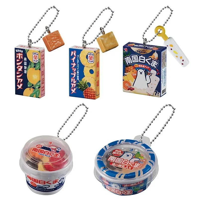Bandai Original Japan Gashapon Figure Anime Cute SEIKA Ice Cream Water Miniature Model Kawaii Keychain Gacha Capsule Toys