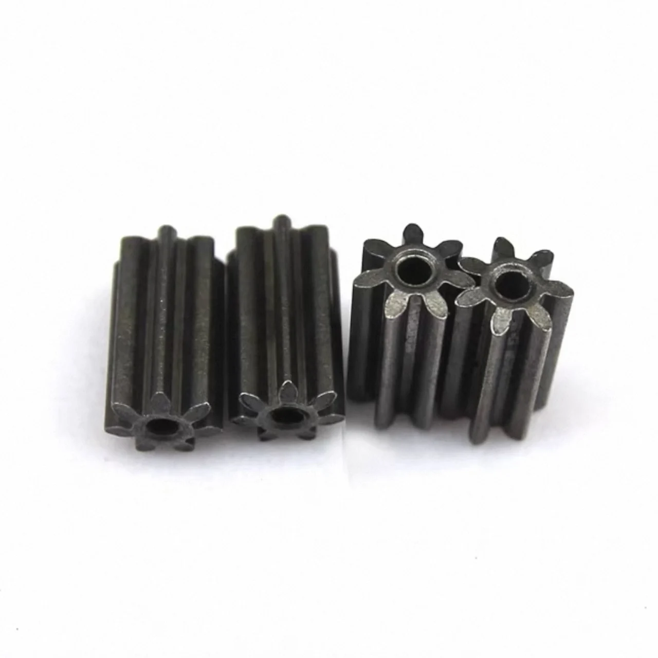 Metal Extended Gear 0.8M 7-Tooth 2mm Central Locking System for Electric Tools Vending Machine Industrial Grade