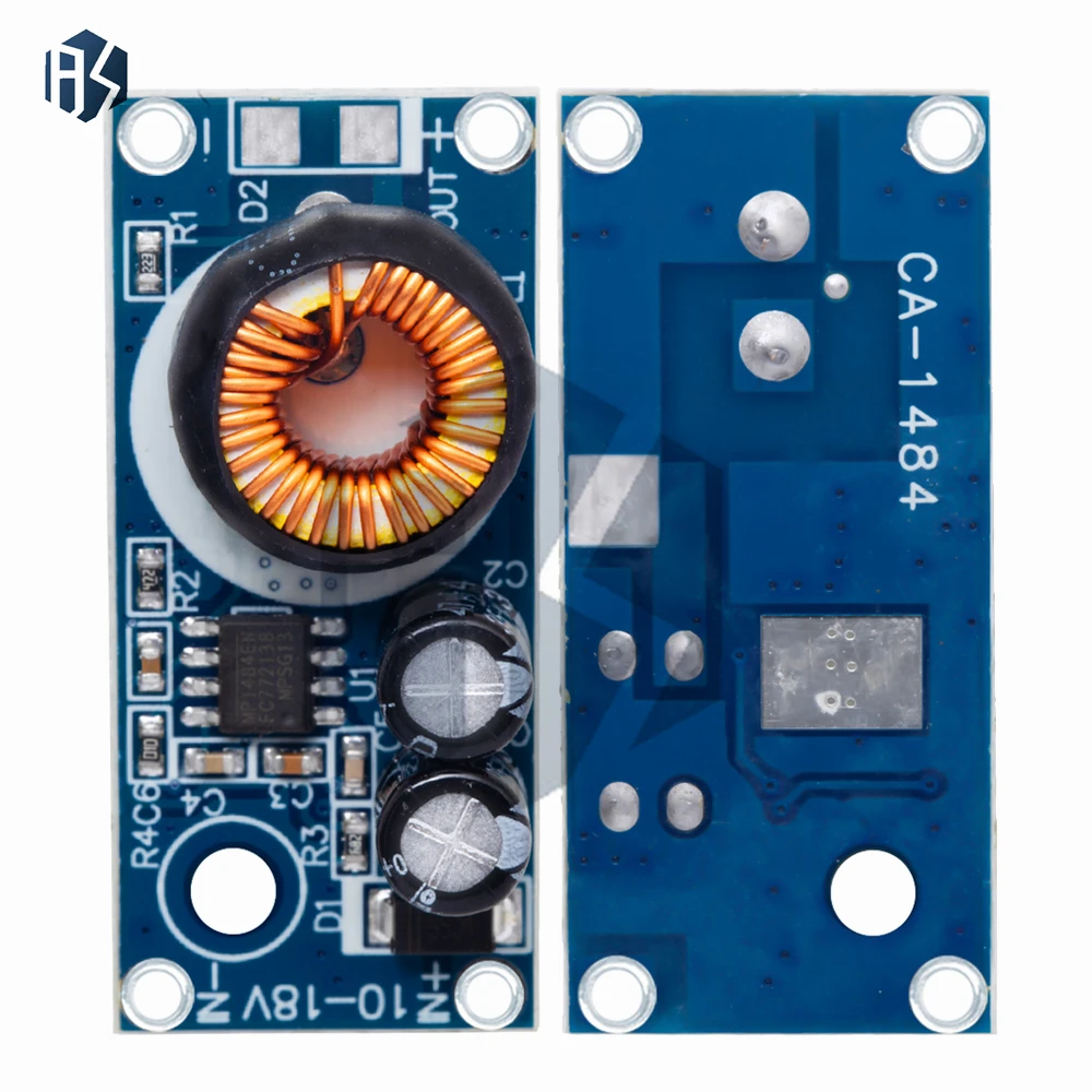 MP1484EN Entrada 10v-18v Saída 5v DC-DC modelo módulo de redução de energia de aeronave Com dissipador de calor