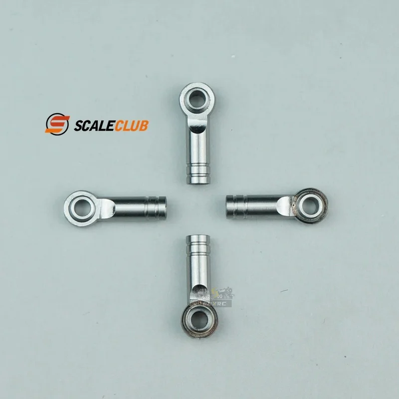 Scaleclub Model 3mm Stainless Steel Fish Eye Head Ball Lever Bearing For Tamiya  Scania 770S MAN Benz Volvo RC Trailer Tipper