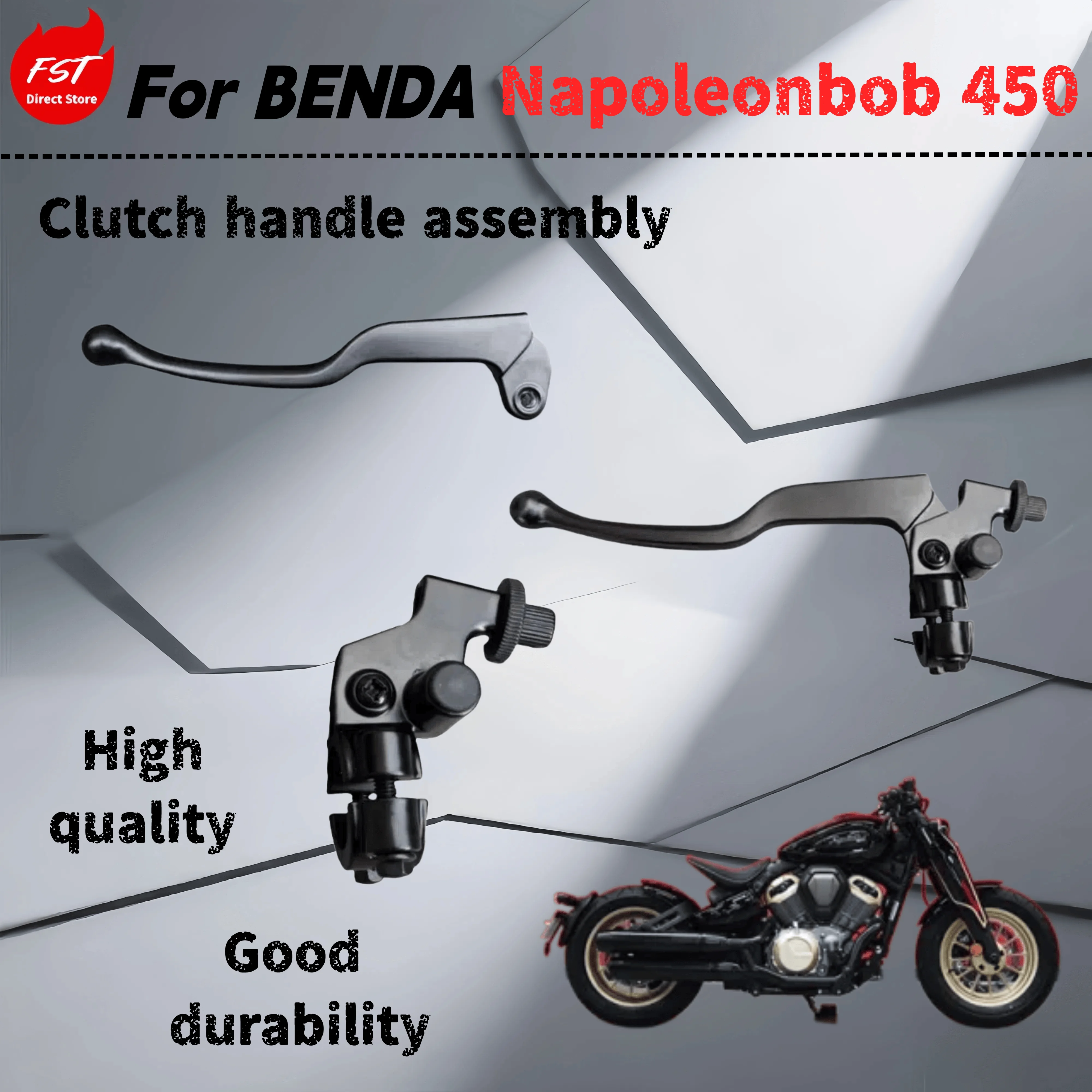 

For Benda Napoleonbob 450 clutch handle assembly clutch hand horn mount genuine accessories