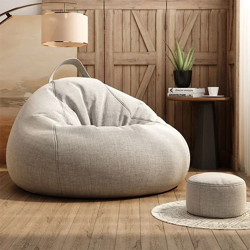 Lazy Bean Bag Chair Tatami Style Trendy Influencer Compact Single Sofa Small Apartment Bedroom Balcony Floor Lazy Chair