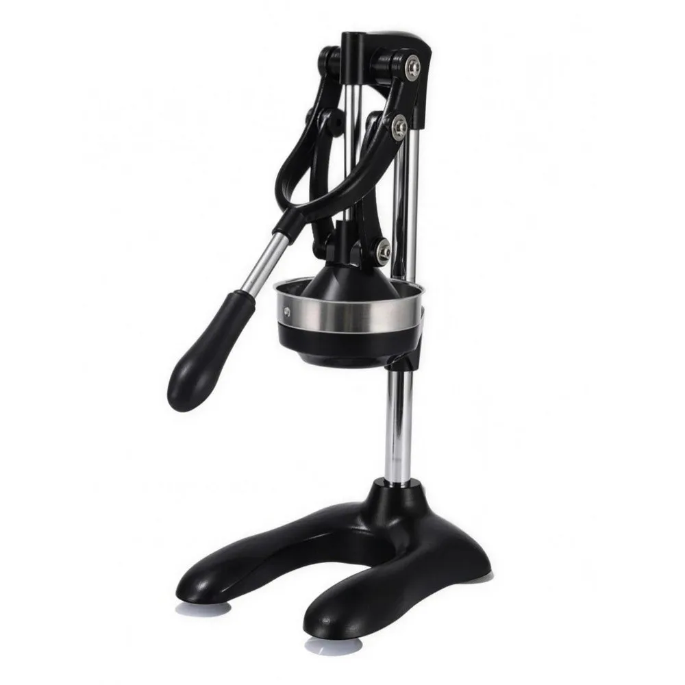 Produce fresh juice Gravity assisted stainless steel head Manual juicer No Peeling Required Quick Squeeze Great for