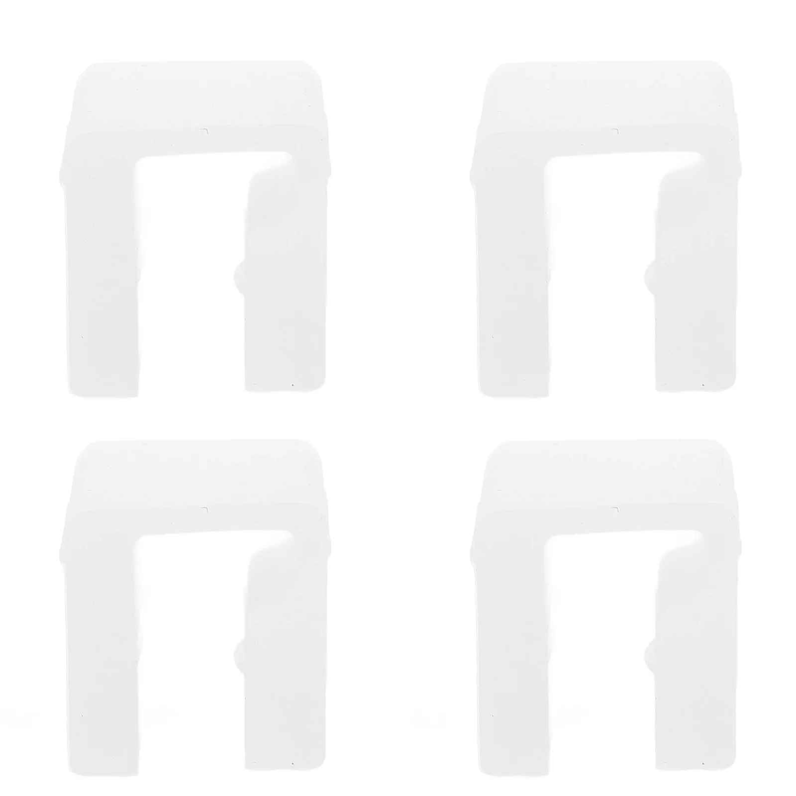 

4Pcs Silicone Corner Protectors for Baby Proofing Transparent Shape Edge Bumpers Child Safety Cabinet Drawer Guards