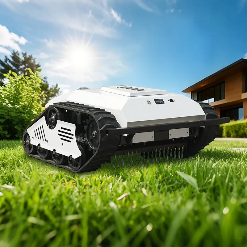 Large Battery Capacity Slope 4x4 Lawn Mower Rider Electric Lawn Mower Reel Lawn Mower Tractor
