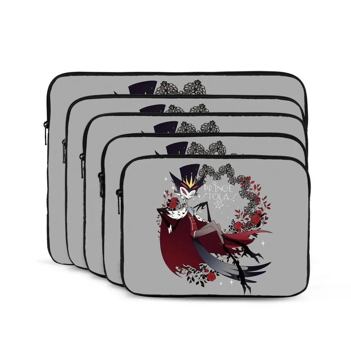 حقيبة لونا كولاج هيلوفا بوس أنيمي للكمبيوتر المحمول وحقيبة الكمبيوتر المحمول لماك بوك اير برو اللوحي المقاومة للصدمات #1