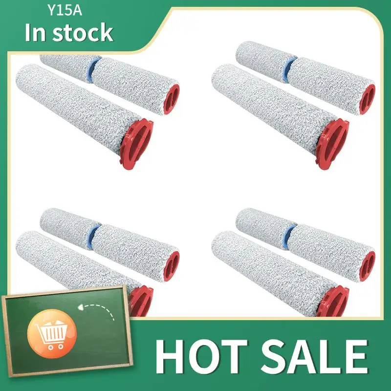 

Y15A 4X For Roborock Dyad Pro / A10 Ultra Cordless Vacuum Cleaner Roller Soft Brush Spare Part Replacement Accessories