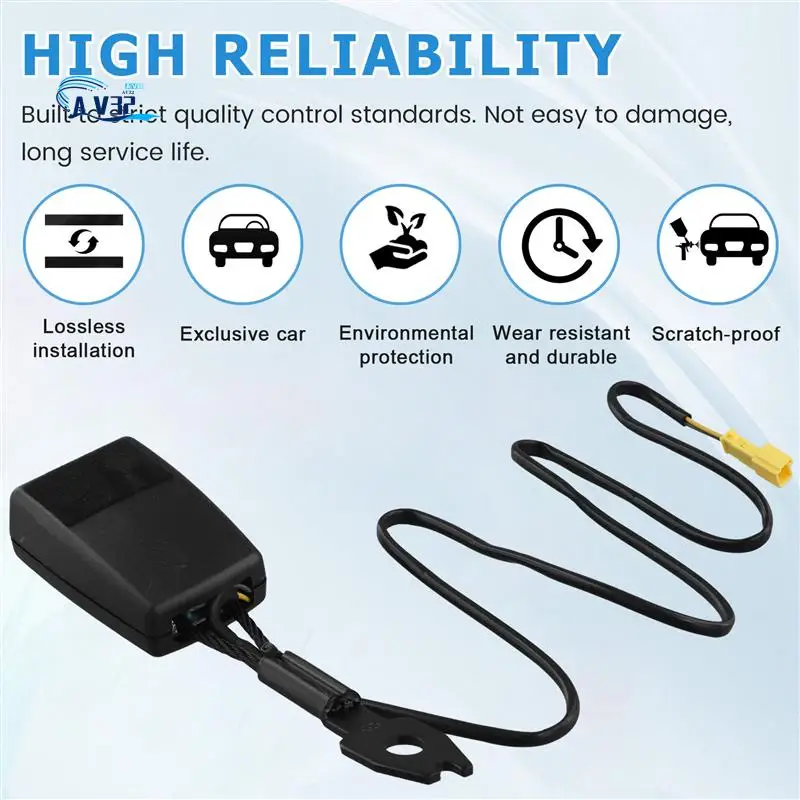 

AV32-A6398600069 Car Seat Belt Buckle For Mercedes Benz W639 006-2014 Fastener Clip Pin Secure Locking 6398600069