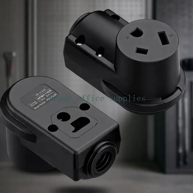 K43B Industrial NEMA7 50R Female Sockets 50A 277V Design For Tight Space