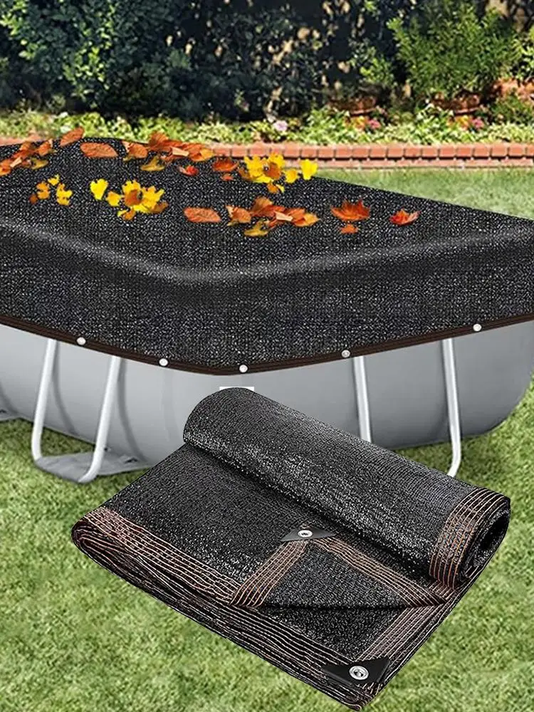 Pool Leaves Net Cover heavy duty oval leaf net pool cover oval pool leaf net cover can catch leaves and debris for Home Garden