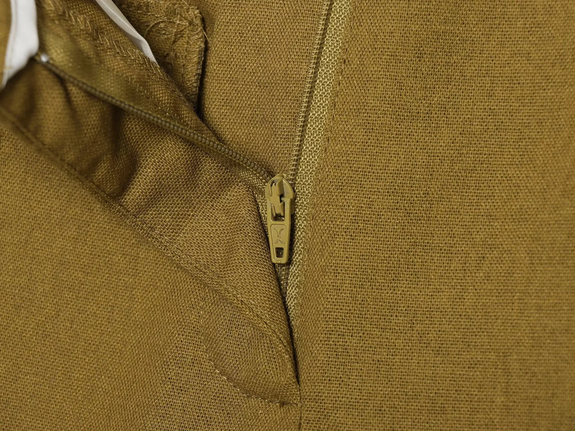 KONDALA Damen Vintage High-Street-Hosen-Set O-Ausschnitt Knotenknopf-Hemden Reißverschluss-Hosen Neue Mode 2026 Frühherbst Freizeit-Damen-Set – Detail 12
