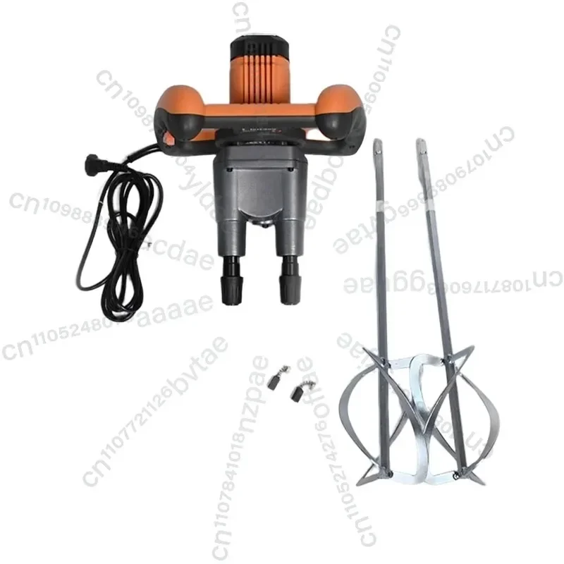 Electric Mixing Machine Handheld Mixer Industrial Grade Paint Cement Coating Mixer Putty Powder Plaster Paint Stirring Tools