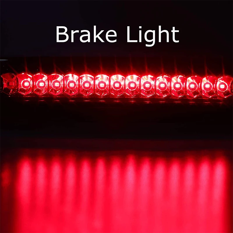 Car LED Third Brake Cargo Light FOR 04-15 NISSAN TITAN FRONTIER 3RD Tail Brake Light Black  Brake Stop Tail Cargo Lamp