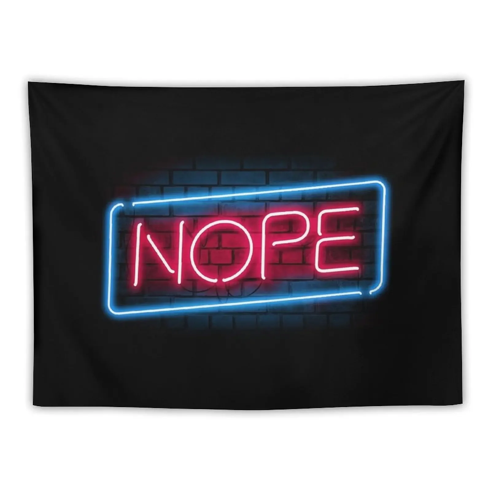 

Nope Tapestry Decoration Pictures Room Wall Bedroom Deco Bathroom Decor Funny Tapestry