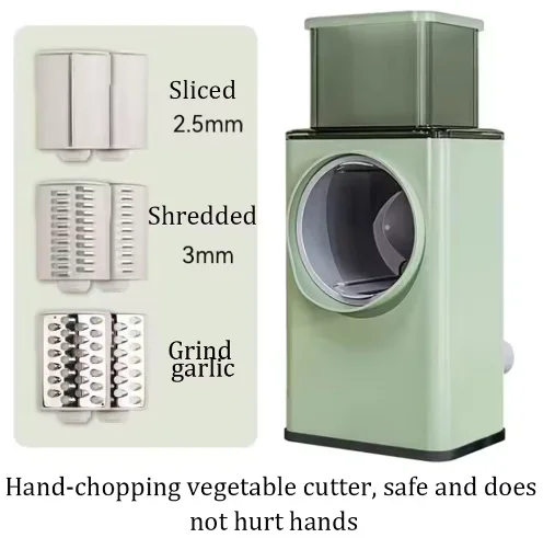 Storm vegetable slicer, household multifunctional drum scrubber, potato shred slicer, slicer