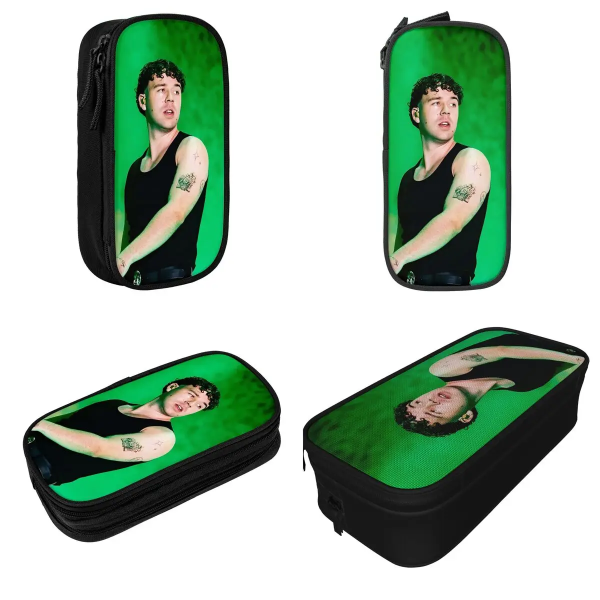 Fashion Singer Quevedo Pop Latin Pencil Case Pencilcases Pen for Girls Boys Large Storage Bag Students School Gifts Stationery