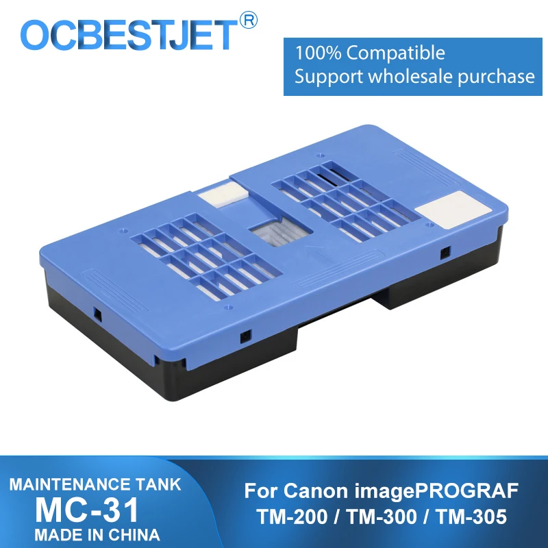 1 MC-31 MC31 MC 31 Maintenance Tank For Canon TM200 TM300 TM-200 TM-300 TM-305 1156C005AA Waste Ink Cartridge